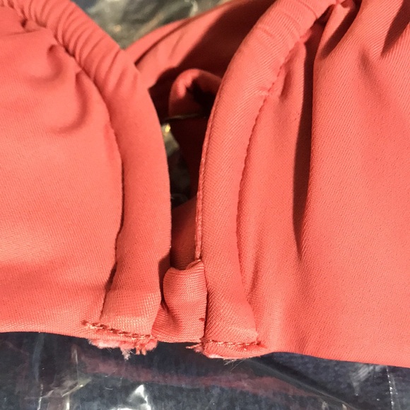 Andie Swim Sicily Bikini Top Punch (Mauve) XS NWT Underwire Hook Back Padded - Picture 2 of 7